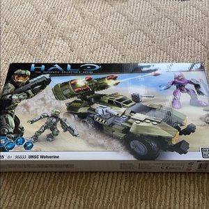 NEW Halo MEGA BLOKS UNSC Wolverine Collector’s Ed.